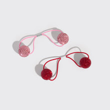 Load image into Gallery viewer, Bubble Hair Holiday Ties 2pc Set | KITSCH