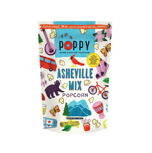 Load image into Gallery viewer, Asheville Mix Artist Bag Popcorn | Poppy Hand-Crafted Popcorn