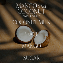 Load image into Gallery viewer, Mango and Coconut | 11 oz Soy Candle | Sweet Water Decor