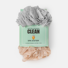 Load image into Gallery viewer, Big Spa Sponges: Green / Marine Mist / 11oz |Bath Accessories Company