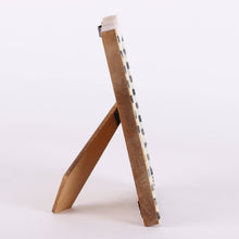 Load image into Gallery viewer, 4x6 Picture Frame Checkered Grey | Handicrafts Home