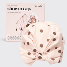Load image into Gallery viewer, Blush Dot | Luxury Shower Cap | KITSCH