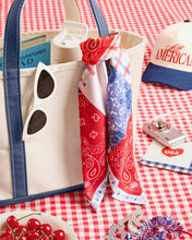 Load image into Gallery viewer, Patriotic Banner | America 250 Patchwork Headscarf | xo, Fetti