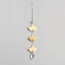 Load image into Gallery viewer, Botanical Leaf Amazonite Suncatcher