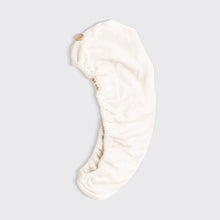 Load image into Gallery viewer, Ivory Quick Dry Hair Towel | KITSCH