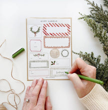 Load image into Gallery viewer, Gift label sticker sheets | emily lex studio
