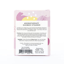 Load image into Gallery viewer, Luxe Peppermint + Lemon Shower Steamer Fizzy Bomb | Cait + Co