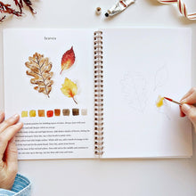 Load image into Gallery viewer, Autumn watercolor workbook emily lex studio