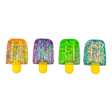 Load image into Gallery viewer, Sensibling Corp. - 12PCS - Glitter Popsicle Squeeze Squishy Stress Relief Toy