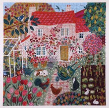 Load image into Gallery viewer, Puzzle | English Cottage 1000 Piece Puzzle | eeBoo