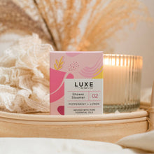 Load image into Gallery viewer, Luxe Peppermint + Lemon Shower Steamer Fizzy Bomb | Cait + Co