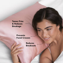 Load image into Gallery viewer, Blush |Satin Pillowcase | KITSCH