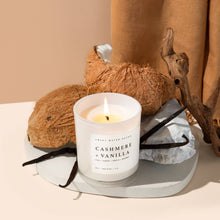 Load image into Gallery viewer, Cashmere and Vanilla | 11 oz Soy Candle | Sweet Water Decor