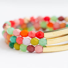 Load image into Gallery viewer, Stack Bracelet Good Vibes Colorful