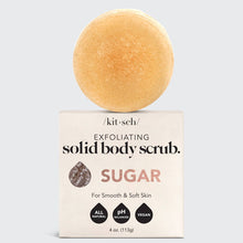 Load image into Gallery viewer, Sugar Exfoliating Body Scrub Bar | KITSCH