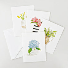 Load image into Gallery viewer, Flower notecards set | emily lex studio