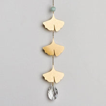 Load image into Gallery viewer, Botanical Leaf Amazonite Suncatcher