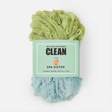 Load image into Gallery viewer, Big Spa Sponges: Green / Marine Mist / 11oz |Bath Accessories Company