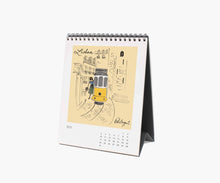 Load image into Gallery viewer, Rifle Paper Co. - 2026 Travel Sketchbook Desk Calendar