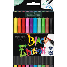 Load image into Gallery viewer, Felt Tip Brush Pens Markers 10 Ct Box | Faber-Castell
