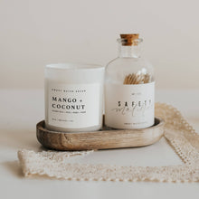 Load image into Gallery viewer, Mango and Coconut | 11 oz Soy Candle | Sweet Water Decor