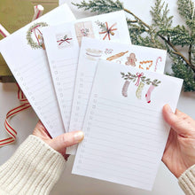 Load image into Gallery viewer, Christmas checklist notepad: Gifts | emily lex studio