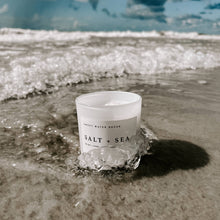 Load image into Gallery viewer, Salt and Sea 11 oz Soy Candle - Home Decor & Gifts |Sweet Water Decor