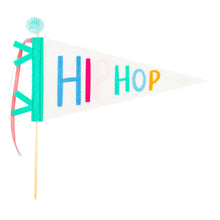 Load image into Gallery viewer, Hip Hop Felt Pennant | My Mind’s Eye