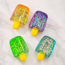 Load image into Gallery viewer, Sensibling Corp. - 12PCS - Glitter Popsicle Squeeze Squishy Stress Relief Toy