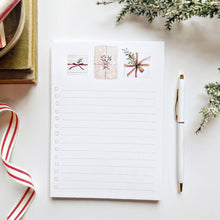 Load image into Gallery viewer, Christmas checklist notepad: Gifts | emily lex studio