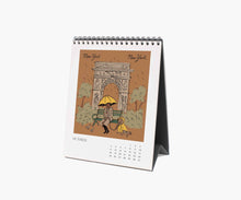 Load image into Gallery viewer, Rifle Paper Co. - 2026 Travel Sketchbook Desk Calendar