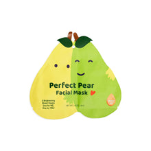 Load image into Gallery viewer, Perfect Pear sheet facial mask (2 in 1) | My Spa Life