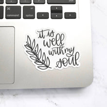 Load image into Gallery viewer, Sticker It is Well Sticker, 3x2.5in