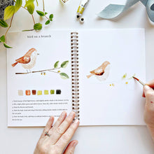 Load image into Gallery viewer, Animals watercolor workbook | emily lex studio