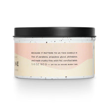 Load image into Gallery viewer, Lime + Sunshine Recyclable Tin Candle |Good Chemistry