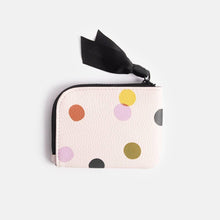 Load image into Gallery viewer, Corner Purse Pale Pink Dotty | Caroline Gardner
