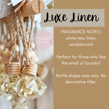 Load image into Gallery viewer, Scented By Elle - Luxe Linen Car Diffuser