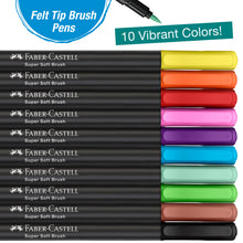 Load image into Gallery viewer, Felt Tip Brush Pens Markers 10 Ct Box | Faber-Castell