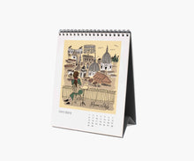 Load image into Gallery viewer, Rifle Paper Co. - 2026 Travel Sketchbook Desk Calendar