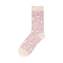 Load image into Gallery viewer, Sweet Bunnies Socks: Adult Large | My Mind’s Eye
