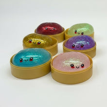 Load image into Gallery viewer, Sensibling Corp. - 12PCS - Mystery Squishy Glitter Dumpling Stress Relief Toy