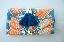 Load image into Gallery viewer, Blue Velvet Jewelry Organizer