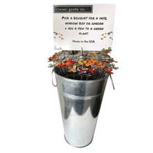 Load image into Gallery viewer, Galvanized Bucket Display & Sign