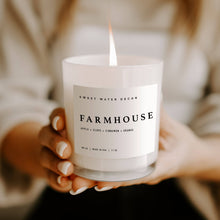 Load image into Gallery viewer, Farmhouse |11 oz Soy Candle | Sweet Water Decor