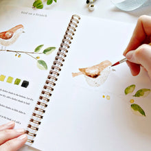 Load image into Gallery viewer, Animals watercolor workbook | emily lex studio