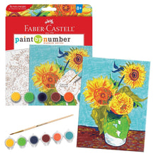 Load image into Gallery viewer, Sunflowers | Paint by Number Museum Series | Faber-Castell