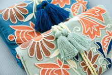 Load image into Gallery viewer, Blue Velvet Jewelry Organizer