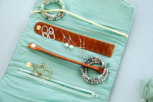 Load image into Gallery viewer, Blue Velvet Jewelry Organizer