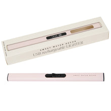 Load image into Gallery viewer, Electric Lighter | Blush Pink Rechargeable Electric Lighter | Sweet Water Decor