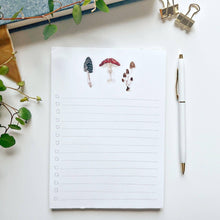 Load image into Gallery viewer, Mushroom checklist notepad | emily lex studio